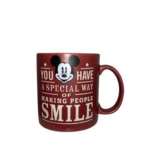 Walt Disney Mickey You Have a Special Way of Making People Smile Coffee Tea Mug